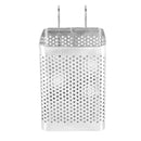 Suporte para Hashi de Aço Inoxidável, Cesto Secador de Talheres Suspenso com Ganchos, Escorredor de Utensílios de Cozinha (B)