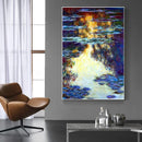 Arte de Parede Abstrata Clássica Pintura a Óleo Fosca em Cores Impressão em Tela HD Pôster Decoração de Casa Sala de Estar Quarto Pintura Decorativa