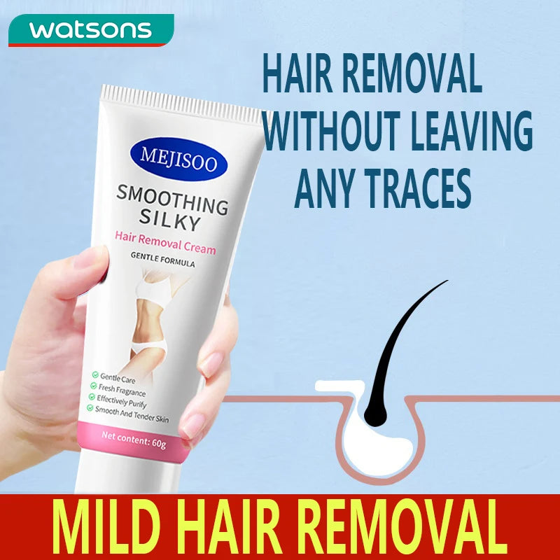 Creme depilatório para áreas íntimas, remove pelos das axilas, pernas, região anal e de todo o corpo de forma permanente, somente para homens e mulheres.