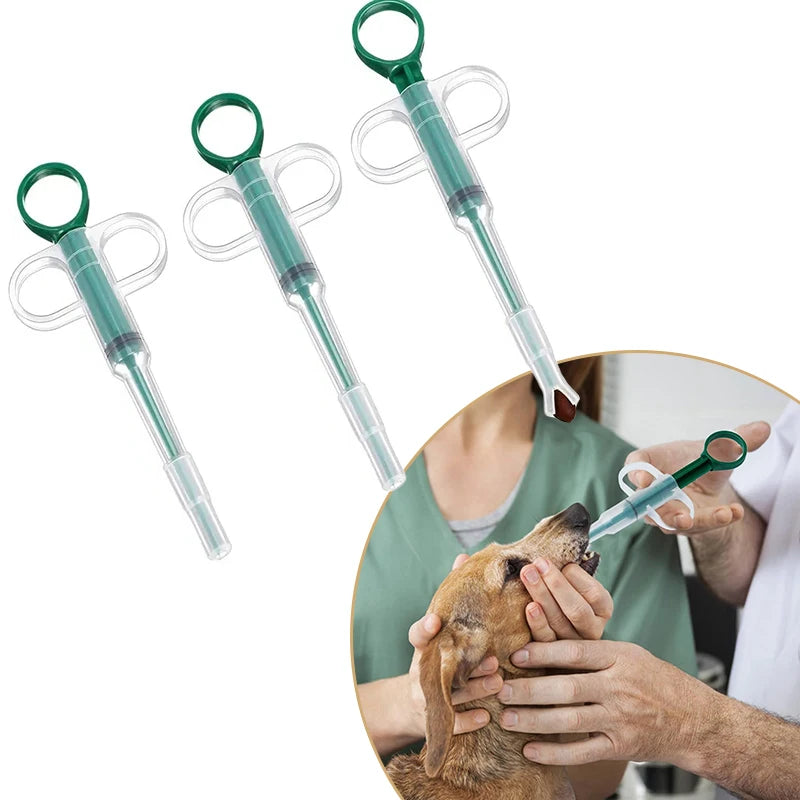 Dispenser de Medicamento para Pets, Pressionando o Bastão de Alimentação para Gatos e Cachorros, Comendo Pílulas, Pílulas, Artefatos de Medicamento, Cuidados com Doenças de Pets