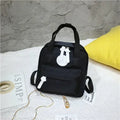 Mochilas para Crianças 2022 Nova Mochila Escolar para Meninas Mochila Retrô Feminina Mini Mochila Moda Cor Sólida Mochilas Pequenas para Estudantes