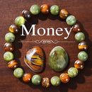 Pulseira de Cura de Prosperidade e Abundância - Pulseira de relaxamento, aumento do sucesso, força pessoal e saúde