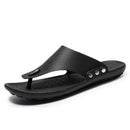 Chinelos Masculinos de Verão Masculino Ao Ar Livre Casuais Respiráveis Praia Sandálias Tendência Antiderrapantes Flat EVA Com Dedo Chinelo Sapatos Masculinos