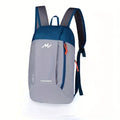 Bolsa Esportiva Masculina, Mochila Feminina, Fechamento com Zíper, Bolsas de Viagem e Lazer Estudantis, Mochilas Portáteis Impermeáveis de Grande Capacidade