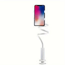 Suporte para Celular, Suporte de Mesa Flexível para Cama com Braço Longo Ajustável de 360 Graus e Clipe, Suporte para Telefone