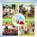 A19F Seladora a Vácuo para Alimentos - Seladora de Alimentos Portátil Sem Fio com 10 Sacos Seladores, Para Preservação e Frescor dos Alimentos