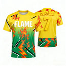 Camiseta de Futebol AI Ronaldo Nº 7 Camiseta Esportiva Masculina Impressão 3D Outono Secagem Rápida Camiseta Masculina Roupas Infantis Camiseta Feminina