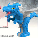 Dinossauro elétrico de brinquedo infantil portátil Spray Tyrannosaurus Rex Triceratops dinossauro mecânico elétrico novidade brinquedos engraçados