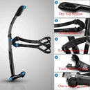 Snorkel de Natação para Treinamento de Nado Livre, Snorkel Frontal Seco, Nado em Piscina e Água Livre