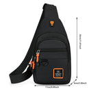 Bolsas Masculinas de Peito Bolsa Transversal de Um Ombro Grande Capacidade Esporte ao Ar Livre Lazer Moda Bolsa Pequena de Ombro Mochila Masculina