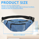 Pochetes para Mulheres e Homens Bolsa de Cintura Moda Bolsas de Cintura Leves Bolsas Transversais Bolsa de Quadril para Corrida, Caminhada e Viagem ao Ar Livre