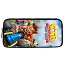 Mochilas Infantis Cartoon Crash Bandicoots Bolsa de Ombro Estojo de Lápis Mochilas Escolares de Grande Capacidade para Meninos e Meninas Melhor Presente