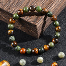 Pulseira de Cura de Prosperidade e Abundância - Pulseira de relaxamento, aumento do sucesso, força pessoal e saúde