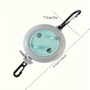 Corda de Varal para Roupas 10M, Varal Externo à Prova de Vento, Antideslizante, Retrátil, Para Secagem de Roupas e Camping