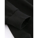 Moletom Masculino com Capuz Estampado com Padrão de Jesus Cristo, Streetwear, Hip Hop, Casual e Estiloso, Outono Inverno, Quente