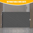 Cercas Retráteis Barreiras Design em Tela Design Superior Escadas Portão Fácil de Instalar Cerca de Segurança para Cachorros Sem Perfuração Suprimentos para Animais de Estimação