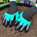 Luvas de Jardim com Garras para Cavar, Plantar, Capinar e Semear, Protegem as Mãos e Unhas, Duráveis e Confortáveis, Ferramenta de Jardinagem