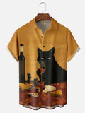 Camisetas Gráficas de Gato Fofo em Estilo Cartoon para Homens e Mulheres Tendência Verão Manga Curta Blusa Estampada 3D Streetwear Legal Y2k Harajuku Tops