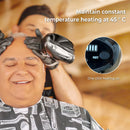 Massageador Profissional Barber Massageador Vibratório Massageador Portátil Sem Fio para Barbearia Massageador de Mão com Aquecimento USB para Corpo, Pescoço, Costas, Cabeça e Rosto