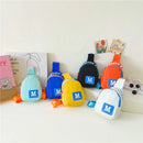 Bolsa Infantil Transversal para Menino, Bolsa de Ombro Elegante, Bolsa Diagonal para Menina, Bolsas de Viagem, Bolsa Casual Leve com Desenho Animado, Durável