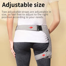 Massageador de Quadril - 3 Níveis com Luz Vermelha, Aquecimento e Vibração, Alivia Dores Musculares, Artrite, Auxilia na Recuperação Esportiva, Para Fãs de Fitness