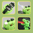 Dinossauro elétrico de brinquedo infantil portátil Spray Tyrannosaurus Rex Triceratops dinossauro mecânico elétrico novidade brinquedos engraçados