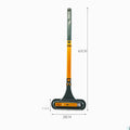 Escova de Limpeza para Tela de Janela, Dupla Face, Rede de Vidro para Cortina, Limpador de Pano, Remoção de Poeira com Mop, Cabo Longo Retrátil, Limpeza