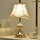 Abajur de Mesa Estilo Europeu para Quarto, Luminária de Cabeceira, Toque Simples, Moderno, Romântico, Criativo, Retrô, Lâmpadas Decorativas para Mesa de Cabeceira