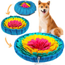 Tapete Snuffle para Pets, Jogo Interativo de Alimentação para Cachorros, Estimula Habilidades Naturais de Busca para Gatos e Cães, Uso em Tigela ou Viagem