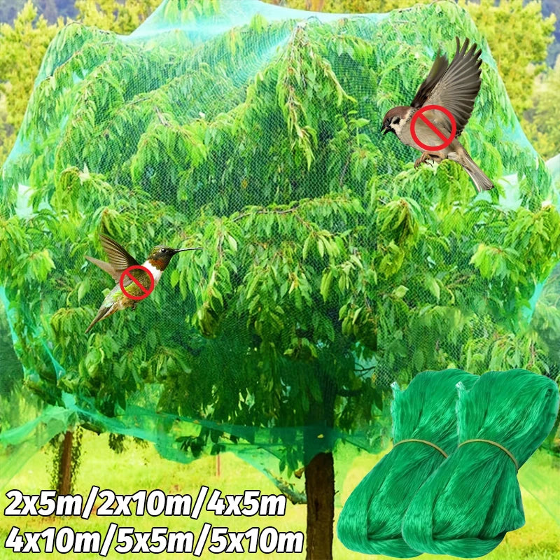 Tela Anti-Pássaros para Jardins, Proteção de Árvores Frutíferas, Vinhedos, Frutas, Culturas, Hortaliças e Flores, Rede de Cercamento, Cobertura para Lago e Piscina