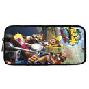Mochilas Infantis Cartoon Crash Bandicoots Bolsa de Ombro Estojo de Lápis Mochilas Escolares de Grande Capacidade para Meninos e Meninas Melhor Presente