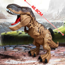 Brinquedo Elétrico Dinossauro Robô Grande Tamanho Andante que Bate Ovos para Crianças com Luz, Som e Dinossauros Mecânicos Modelo de Brinquedos