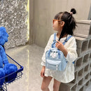 Mochilas para Crianças 2022 Nova Mochila Escolar para Meninas Mochila Retrô Feminina Mini Mochila Moda Cor Sólida Mochilas Pequenas para Estudantes