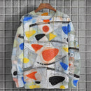 Moletom Masculino Pulôver com Estampa de Grafite Arte Gráfica 3D Manga Longa Top O-Neck Casual Streetwear