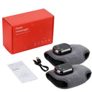 Massageador Elétrico de Pés com Vibração para Relaxamento, Massageador de Tornozelo, Tratamento de Relaxamento, Massageador de Pés com Compressão de Ar, Alívio do Tendão de Aquiles