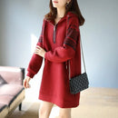 Moletom com Capuz Feminino Primavera e Outono, Top Solto e Amplo com Estampa, Roupas Populares Coreanas, Estilo Y2k, Moletons Diferenciados