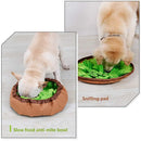 Tapete Snuffle para Pets, Jogo Interativo de Alimentação para Cachorros, Estimula Habilidades Naturais de Busca para Gatos e Cães, Uso em Tigela ou Viagem