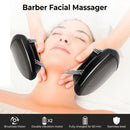 Massageador Profissional Barber Massageador Vibratório Massageador Portátil Sem Fio para Barbearia Massageador de Mão com Aquecimento USB para Corpo, Pescoço, Costas, Cabeça e Rosto