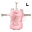 Almofada de Banheira para Bebê Suporte Ajustável Assento de Banho Tapete Almofada de Chuveiro Recém-nascido Dobrável Assento de Banho Flutuante Almofada de Segurança na Água
