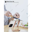 Suporte para Celular para Mesa, Porta-Cartões de Visita, Suporte de Celular de Metal Fofo, Base de Arame de Metal para Celular e Tablet