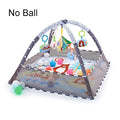 Tapete de Atividades Baby Enlightenment para Engatinhar, Cobertor Educativo, Brinquedo de Ginásio, Tapete Multifuncional com Cercadinho, Brinquedo para Exercícios e Fitness