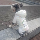 Roupas de Cachorro de Estimação Inverno Roupas Quentes para Cães Pequenos Casaco para Filhotes Macacão Acolchoado Impermeável Jaqueta de Penas para Cães Forrada com Algodão