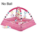 Tapete de Atividades Baby Enlightenment para Engatinhar, Cobertor Educativo, Brinquedo de Ginásio, Tapete Multifuncional com Cercadinho, Brinquedo para Exercícios e Fitness
