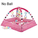 Tapete de Atividades Baby Enlightenment para Engatinhar, Cobertor Educativo, Brinquedo de Ginásio, Tapete Multifuncional com Cercadinho, Brinquedo para Exercícios e Fitness