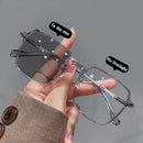 Óculos de Sol de Moda Novos Óculos Fotocromáticos de Moda Óculos de Mudança de Cor para Homens e Mulheres Óculos de Sol Anti-UV
