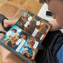 Livro em Quadrinhos de Ação Bíblica Novo 2026 Presente de Ilustração em Quadrinhos da Gênesis ao Apocalipse com Guia Cristão Completo