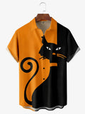 Camisetas Gráficas de Gato Fofo em Estilo Cartoon para Homens e Mulheres Tendência Verão Manga Curta Blusa Estampada 3D Streetwear Legal Y2k Harajuku Tops