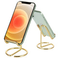 Suporte para Celular para Mesa, Porta-Cartões de Visita, Suporte de Celular de Metal Fofo, Base de Arame de Metal para Celular e Tablet