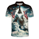 Novas Camisas Polo Masculinas e Femininas com Estampa 3D de Jesus, Camisas Polo de Gola Casual, Botões, Tops Casuais, Camisetas Masculinas Quentes de Verão
