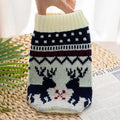 Roupas para Pets para Cães Pequenos e Médios Suéter de Natal de Tricô para Cachorro Suéter de Inverno Quente para Gato Casaco Corgi Teddy Suprimentos de Ano Novo para Pets